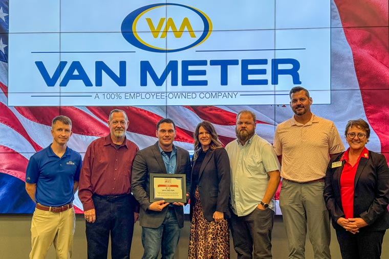 Van Meter Named Freedom Award Finalist for Veteran Support